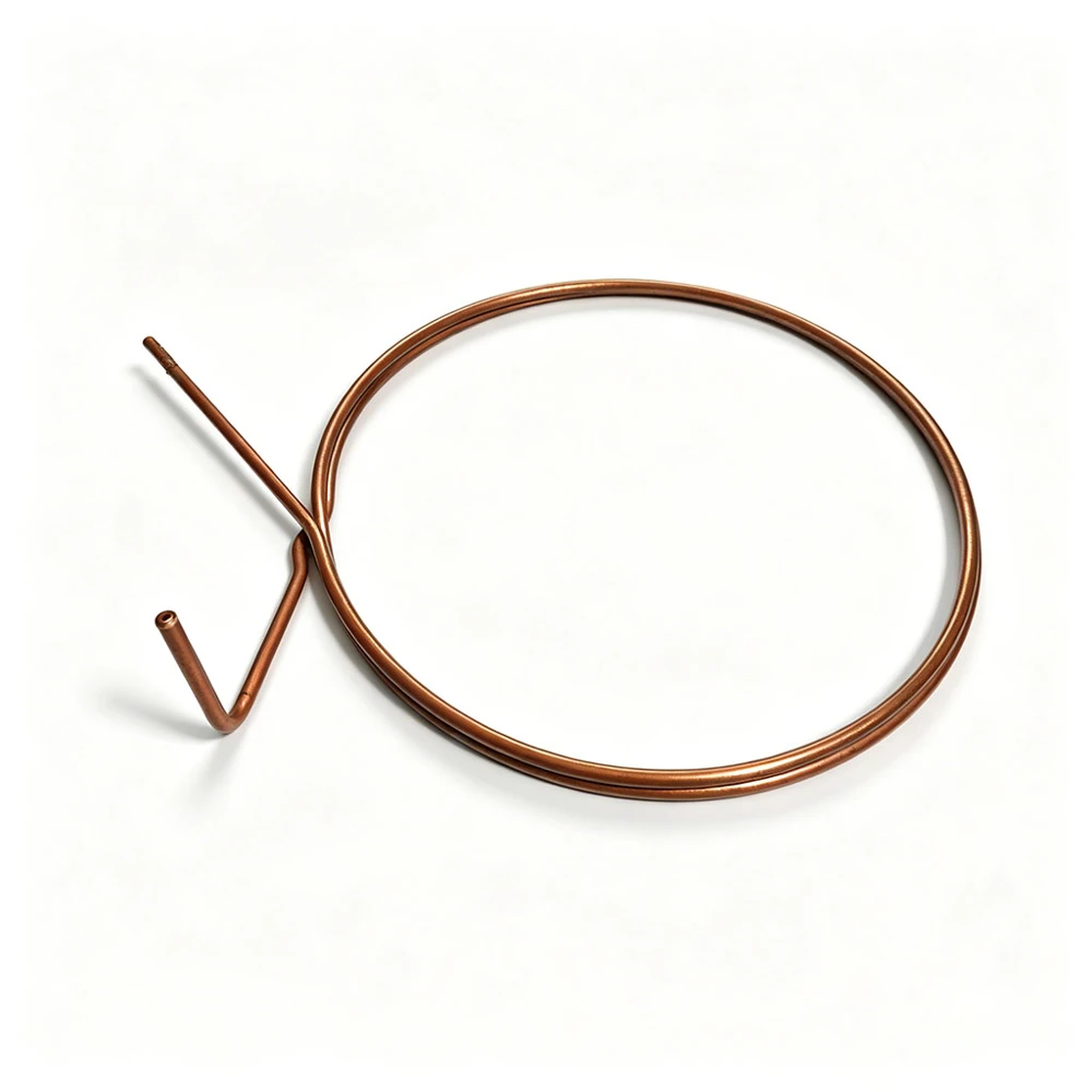 Armored Heated Copper Tubing